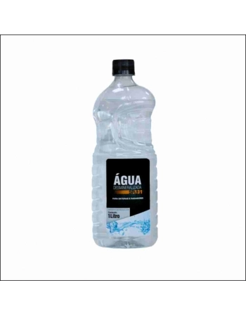 AGUA DESMINERALIZADA DEIONIZADA PARA BATERIAL 1,0L