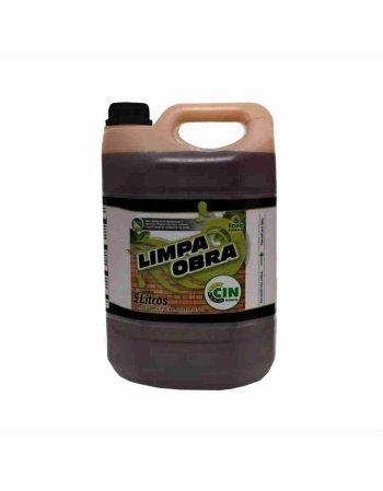 SOLUCAO LIMPA OBRA VERMELHO ADITIVADO 5L