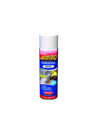 IMPERMEABILIZANTE EMBORRACHADO SPRAY VEDA TUDO 450ML BRANCO