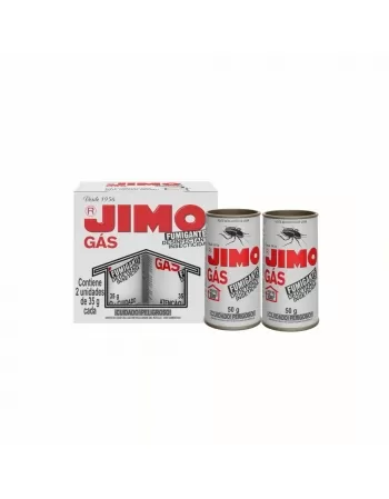 JIMO GAS ESTOJO COM 02 TUBOS DE 35G