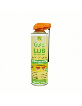 DESENGRIPANTE GOLD LUB PROFISSIONAL DOUBLE ACTION 500ML