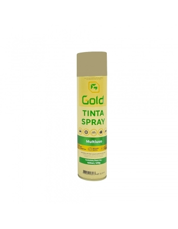 TINTA SPRAY METALICA 350ML DOURADO