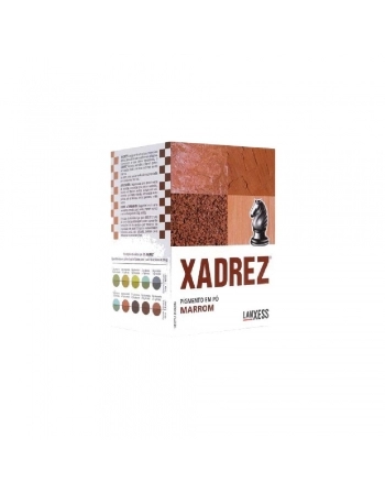 CORANTE PO XADREZ ORIGINAL MARROM 500G