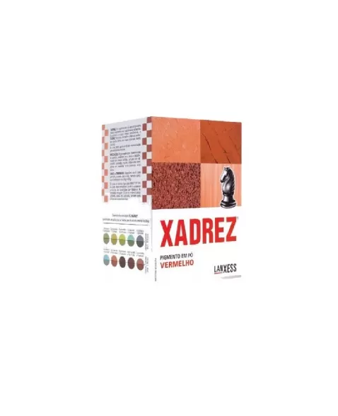 CORANTE PO XADREZ ORIGINAL VERMELHO 500G