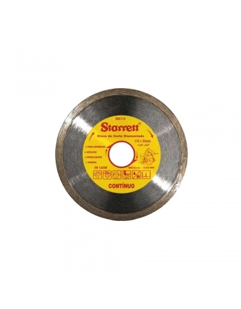 DISCO CORTE DIAMANTADO LISO 110X20MM STARRETT