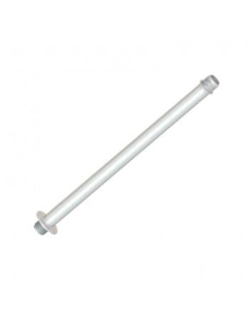 BRACO PARA CHUVEIRO PLASTICO 1/2 30CM BRANCO 1604