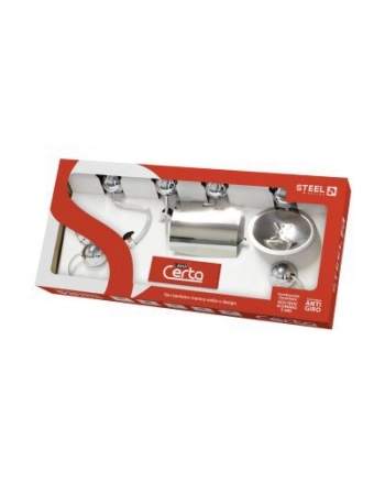 KIT ACESSORIO ALUMINIO 09 5PCS METAL