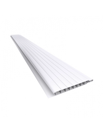 REVESTIMENTO FORRO PVC FRIZADO 10CMX8MM BARRA COM 6,0M BRANCO