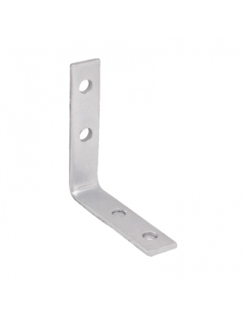 SUPORTE CANTONEIRA PARA TRILHO E ARMARIOS 6,0X8,0CM PCTE COM 10UN 2370