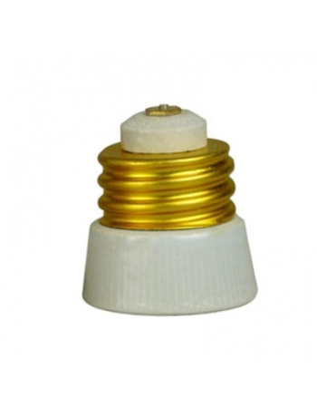 ADAPTADOR PORCELANA PARA LAMPADA E40 PARA E27