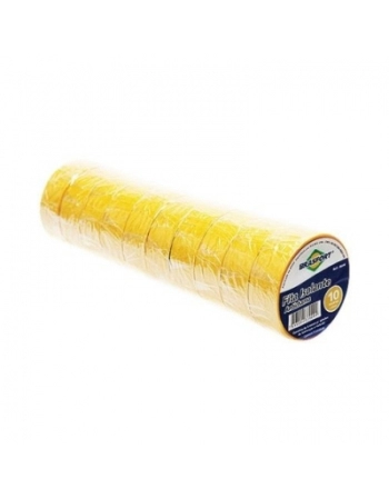 FITA ISOLANTE AMARELA 19MMX10M