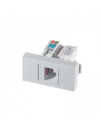 MODULO MECTRONIC TOMADA REDE RJ 45 CAT6 41005