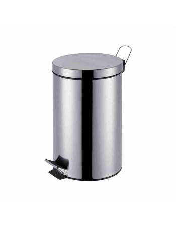 LIXEIRA INOX PEDAL 5,0L