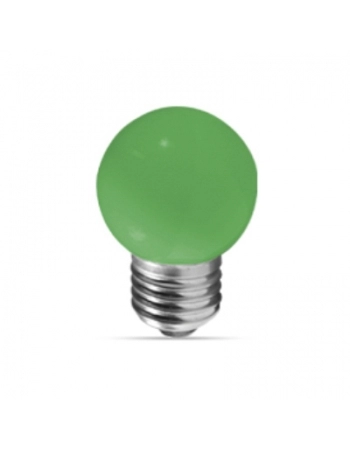 LAMPADA LED BOLINHA 4/5W E27 VERDE BIVOLT