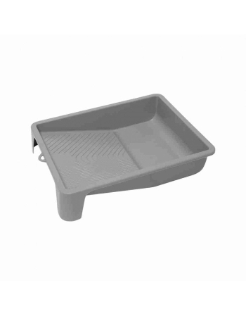 BANDEJA PINTURA PLASTICA GRANDE 23CM CINZA GOLD