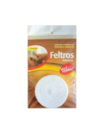 FELTRO ANTI RISCO E IMPACTO EM ROLO 8MMX5M BRANCO 1827