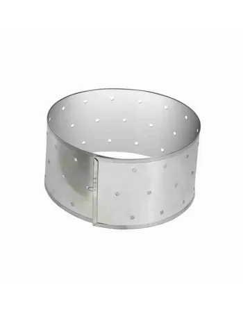 FORMA PARA QUEIJO INOX REDONDA 1,5KG