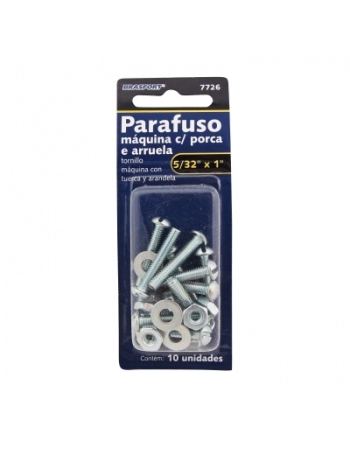 ENCARTELADO BRASF. PARAF MAQ POR/ARR (A)5/32 X 1/2 C/10 7725