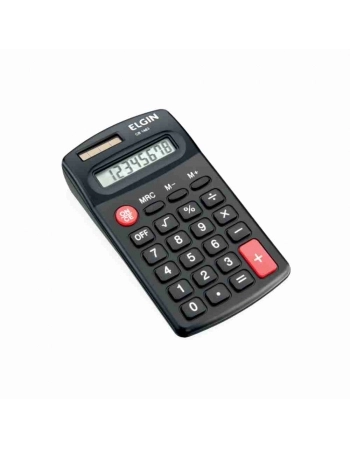 CALCULADORA DE BOLSO PRETA CB1483