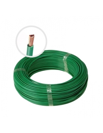 FIO FLEXIVEL TOP 4,0MM VERDE ROLO COM 100M