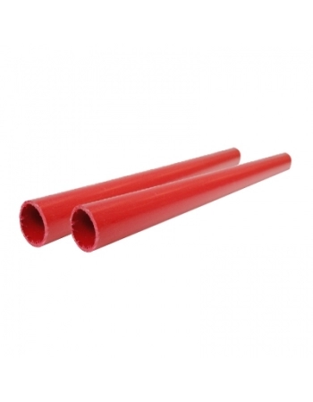 TUBO ELETRODUTO APARENTE VERMELHO 1/2 3M