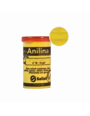 ANILINA EM PO SOLUVEL 25G AMARELO LIMAO