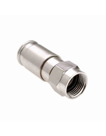 CONECTOR PARA CABO COAXIAL RG 59 COMPRESSAO