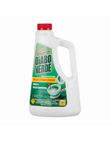 DESENTUPIDOR DIABO VERDE LIQUIDO 1,0L