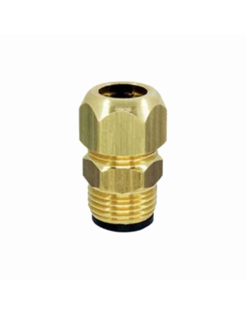 ADAPTADOR PARA GAS ROSCA 1/2 BSP EXTERNA X APERTO RAPIDO 3/8 TM