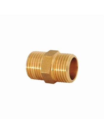 NIPLE PARA GAS ROSCA EXTERNA 1/2 NPT X 1/2 NPT