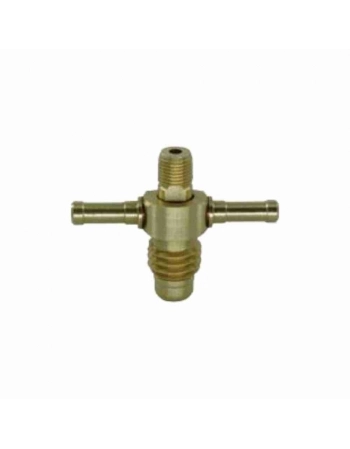 NIPLE PARA GAS BORBOLETA ROSCA 5/8 UNC X 1/8 NPT