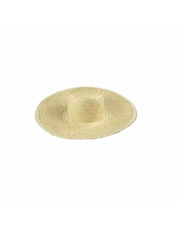 CHAPEU DE PALHA SIMPLES BRASILIA 40CM