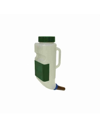 MAMADEIRA PARA ANIMAIS PLASTICA COM SUPORTE E ALCA 2,5L