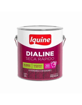 TINTA ESMALTE DIALINE PREMIUM SECA RAPIDO BRANCO 3,0L