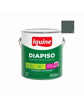 TINTA ACRILICA PREMIUM DIA PISO CINZA ESCURO 3,6L