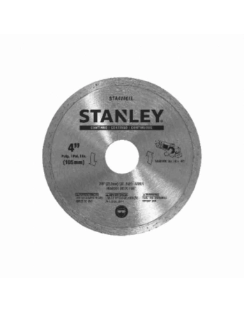 DISCO CORTE DIAMANTADO LISO 105X20MM STANLEY