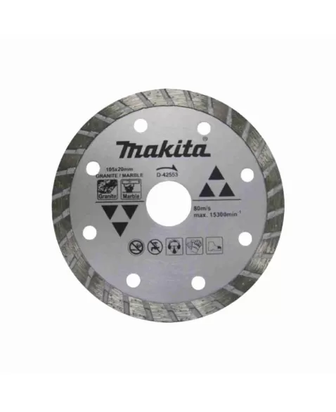 DISCO CORTE DIAMANTADO TURBO 105X20MM MAKITA D-42553