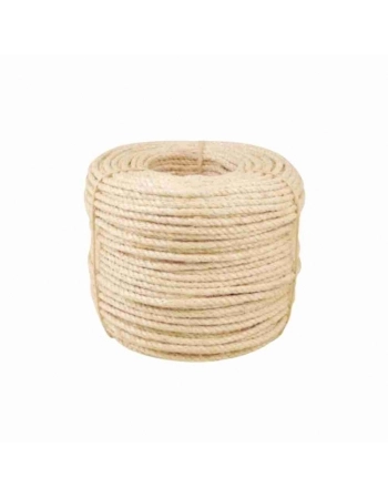 CORDA DE SISAL 6,0MM 1/4 ROLO COM 260M