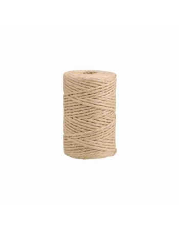 FIO BARBANTE DE SISAL 300/1 3,0MM ROLO COM 1,0KG APROX. 300M