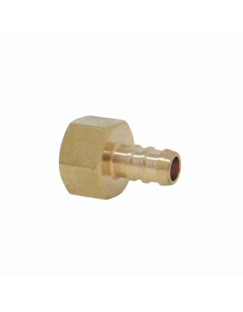 TERMINAL PARA GAS ROSCA 1/2 BSP X 3/8 TM MANGUEIRA