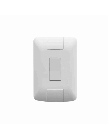 LINHA ARIA CONJUNTO MONTADO 4X2 1 INTERRUPTOR SIMPLES 57241/001