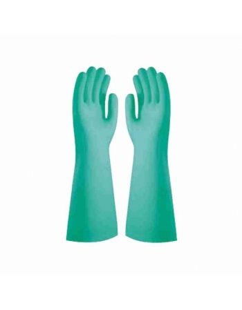 LUVA LATEX NITRILICO LV LATEX 8 M VERDE LONGA - NITRILE LONG