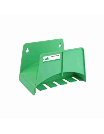 SUPORTE PARA MANGUEIRA DE PAREDE PLASTICO VERDE GOLD