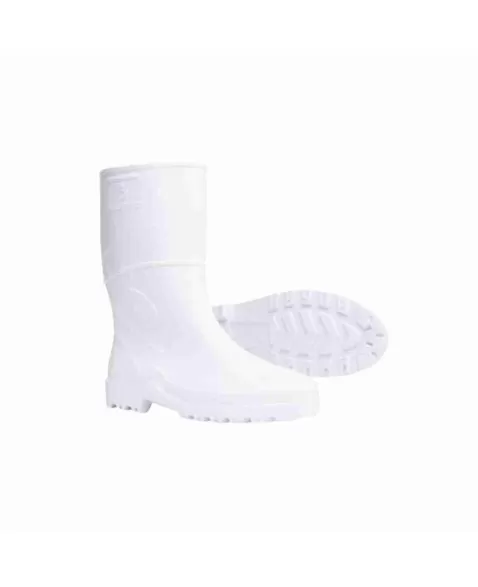 BOTA PVC BRANCA CANO CURTO N 36