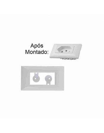 LINHA ARIA PLACA PARA MOVEIS 1 MODULO 57203/032