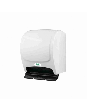 DISPENSER PAPEL TOALHA BOBINA ALAVANCA BRANCO