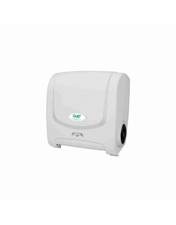 DISPENSER PAPEL TOALHA BOBINA AUTO CORTE BRANCO