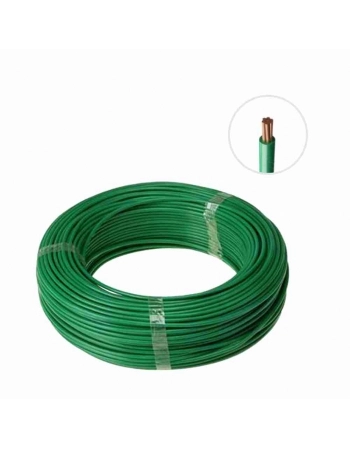 FIO SEMI RIGIDO 7 SETE PERNAS 10MM VERDE ROLO COM 100M