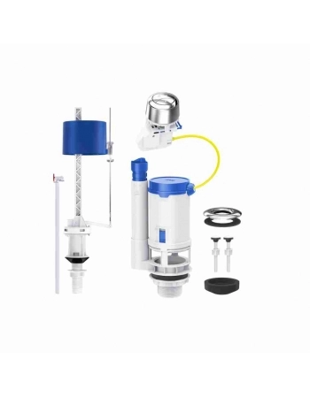 MECANISMO COMPLETO PARA CAIXA ACOPLADA UNIVERSAL DUAL FLUX 3/6L