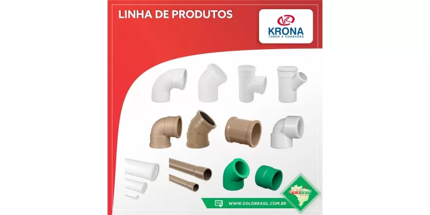 LINHA DE TUBOS KRONA